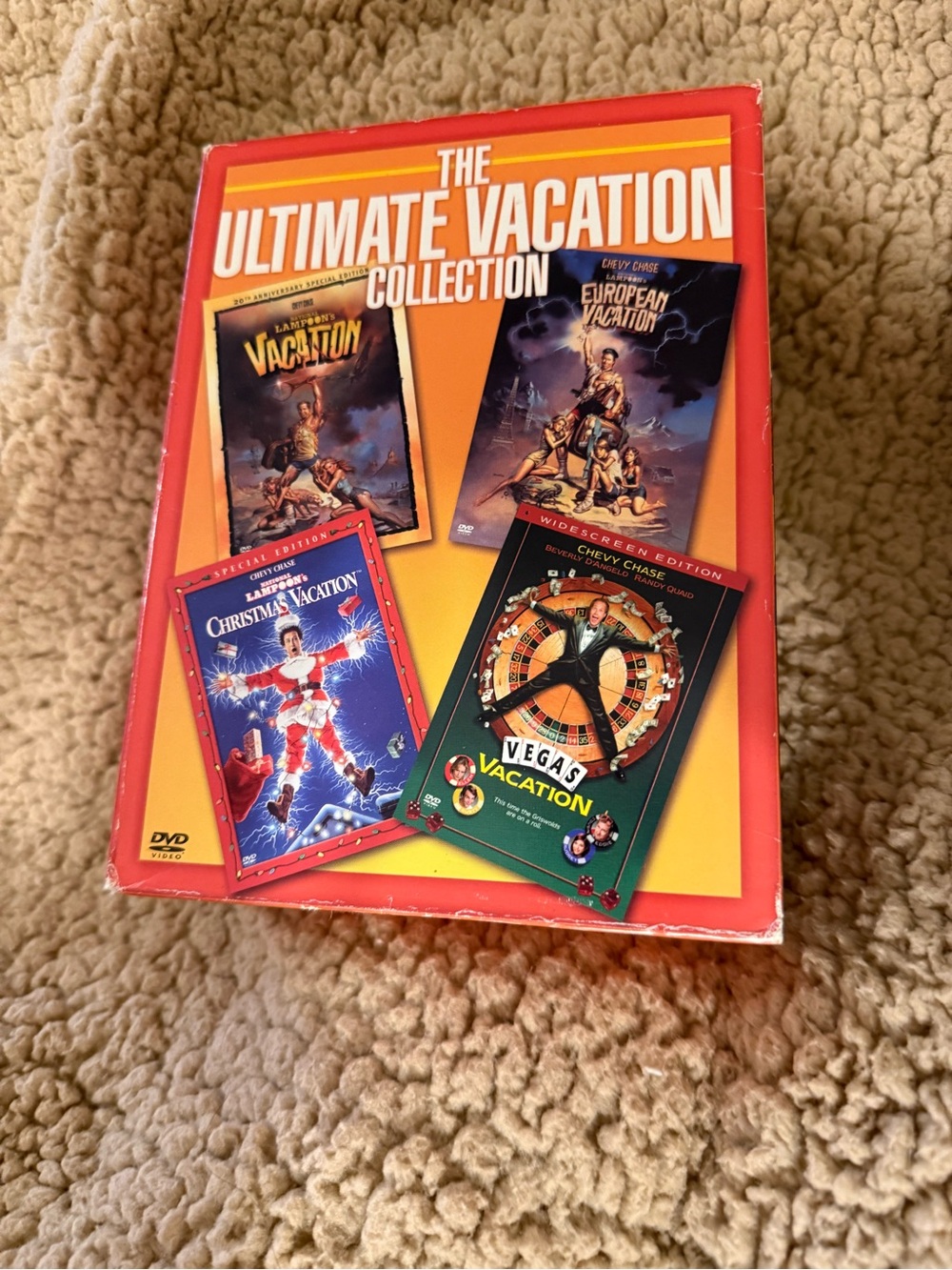 The Ultimate Vacation Collection DVD Box Set Chevy Chase set of 4